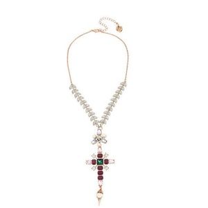 Duchess of Betseyville Cross Skull Necklace